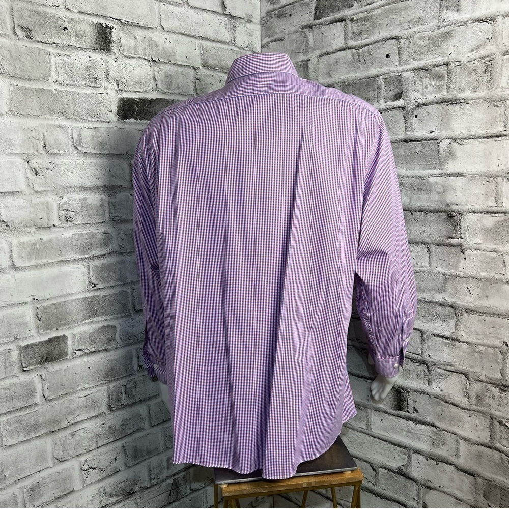 Lauren Ralph Lauren Slim Fit Gingham Print Dress Shirt - Picture 4 of 6
